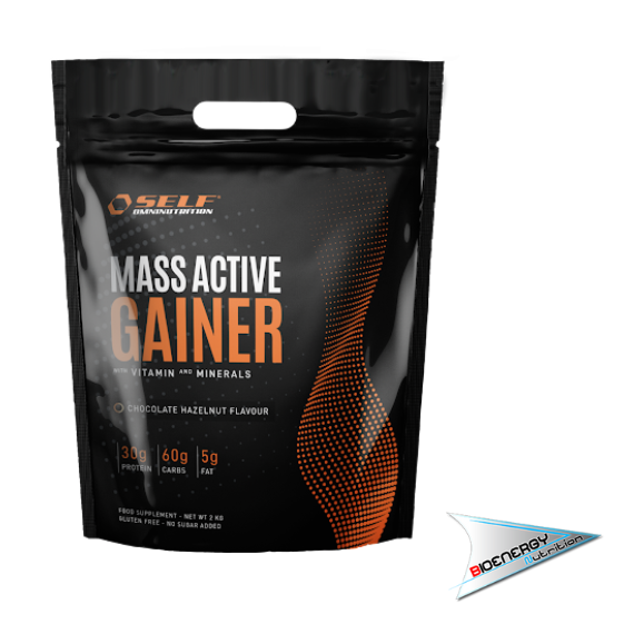 SELF-MASS ACTIVE GAINER   2 Kg Cioccolato e Nocciola  